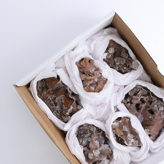 Calcite Clusters from Santa Eulalia Flats - Expert Wholesale and Supplier of Wholesale Crystals & Bulk Gemstones, []