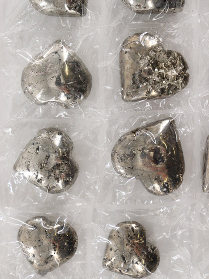 Pyrite Hearts - Expert Wholesale and Supplier of Wholesale Crystals & Bulk Gemstones, []