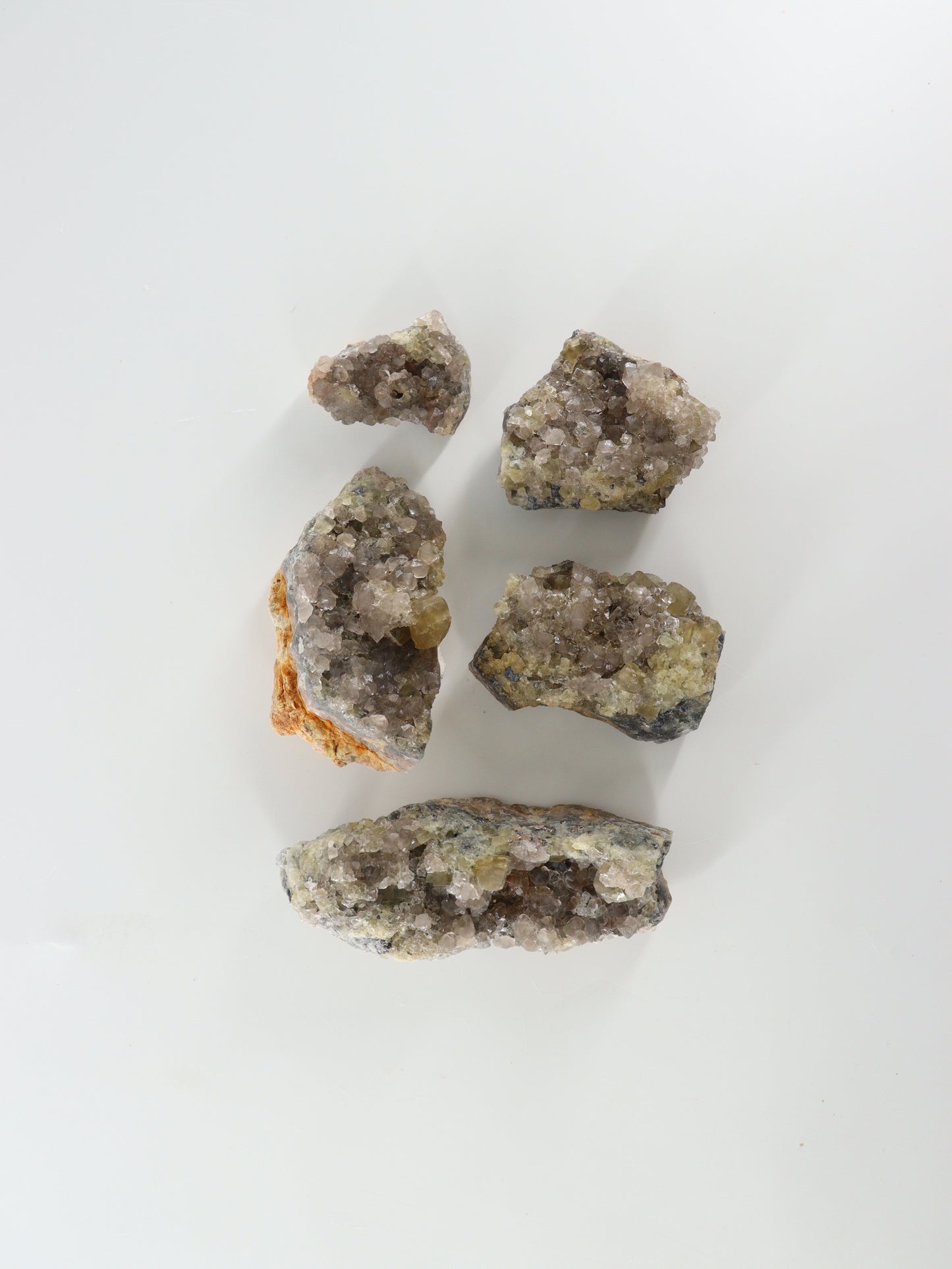 Mixed Moroccan Minerals Set of 5 - Expert Wholesale and Supplier of Wholesale Crystals & Bulk Gemstones, ["close_50","Morocco"]