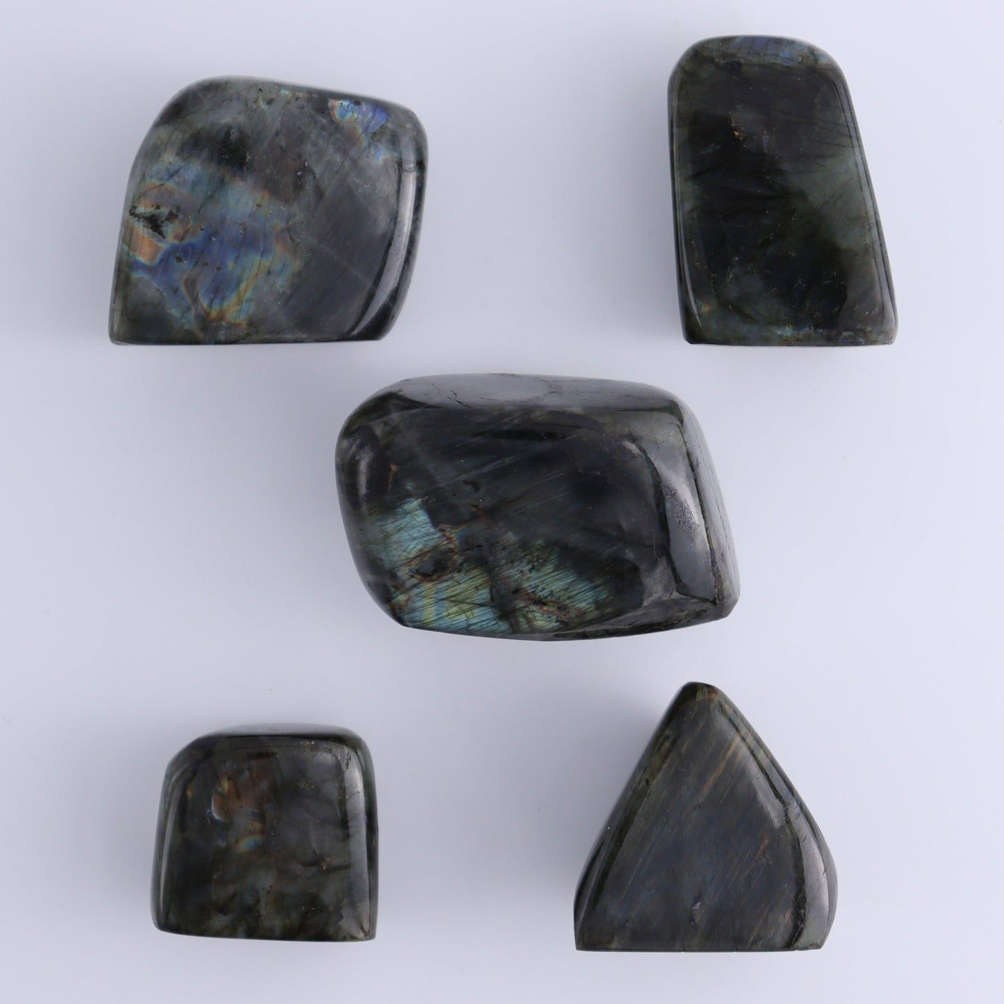 Labradorite Freeform Set of 10 - Expert Wholesale and Supplier of Wholesale Crystals & Bulk Gemstones, ["Freeforms","Labradorite","Madagascar"]