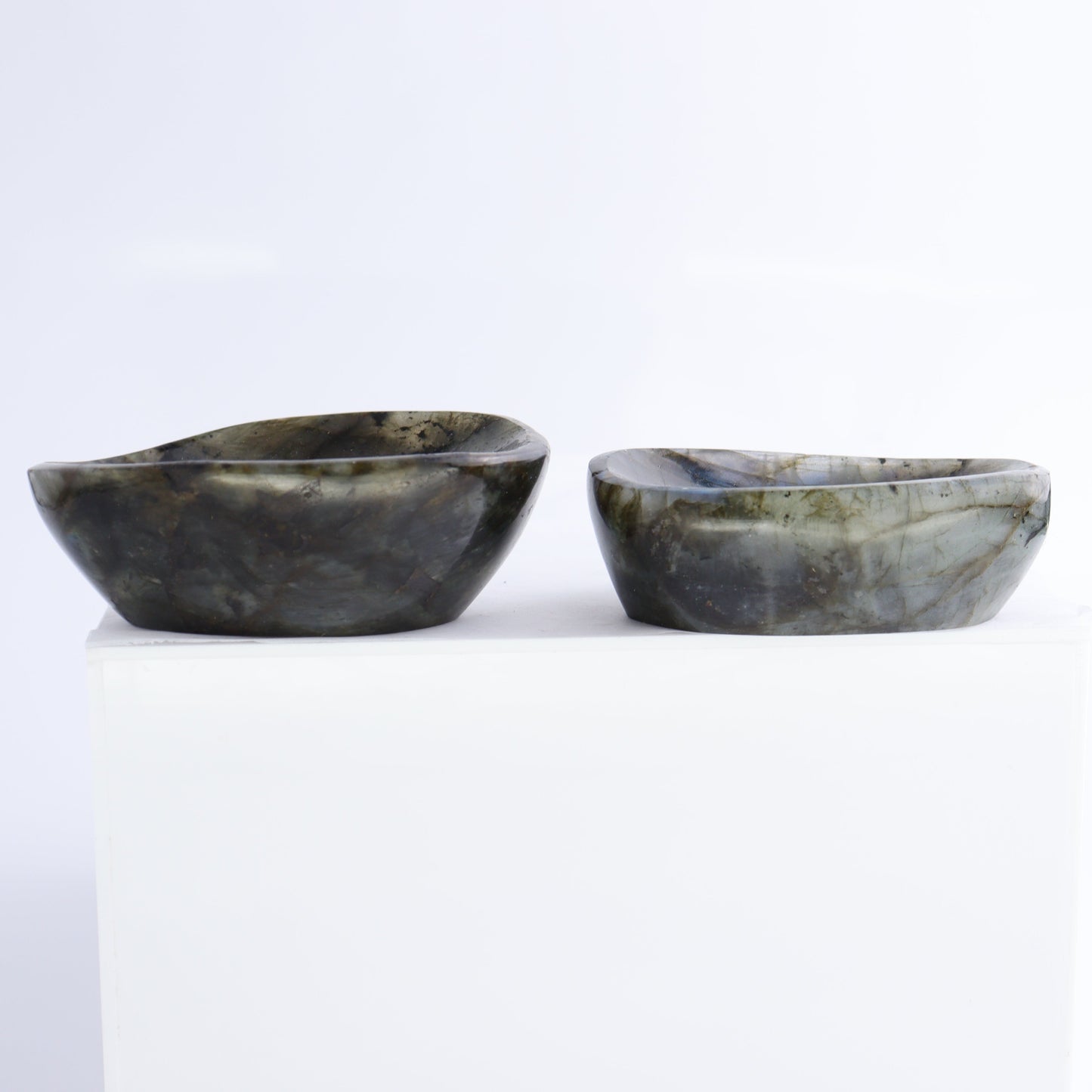 Labradorite Bowls Set of 10 - Expert Wholesale and Supplier of Wholesale Crystals & Bulk Gemstones, ["Bowls","Labradorite","Madagascar"]