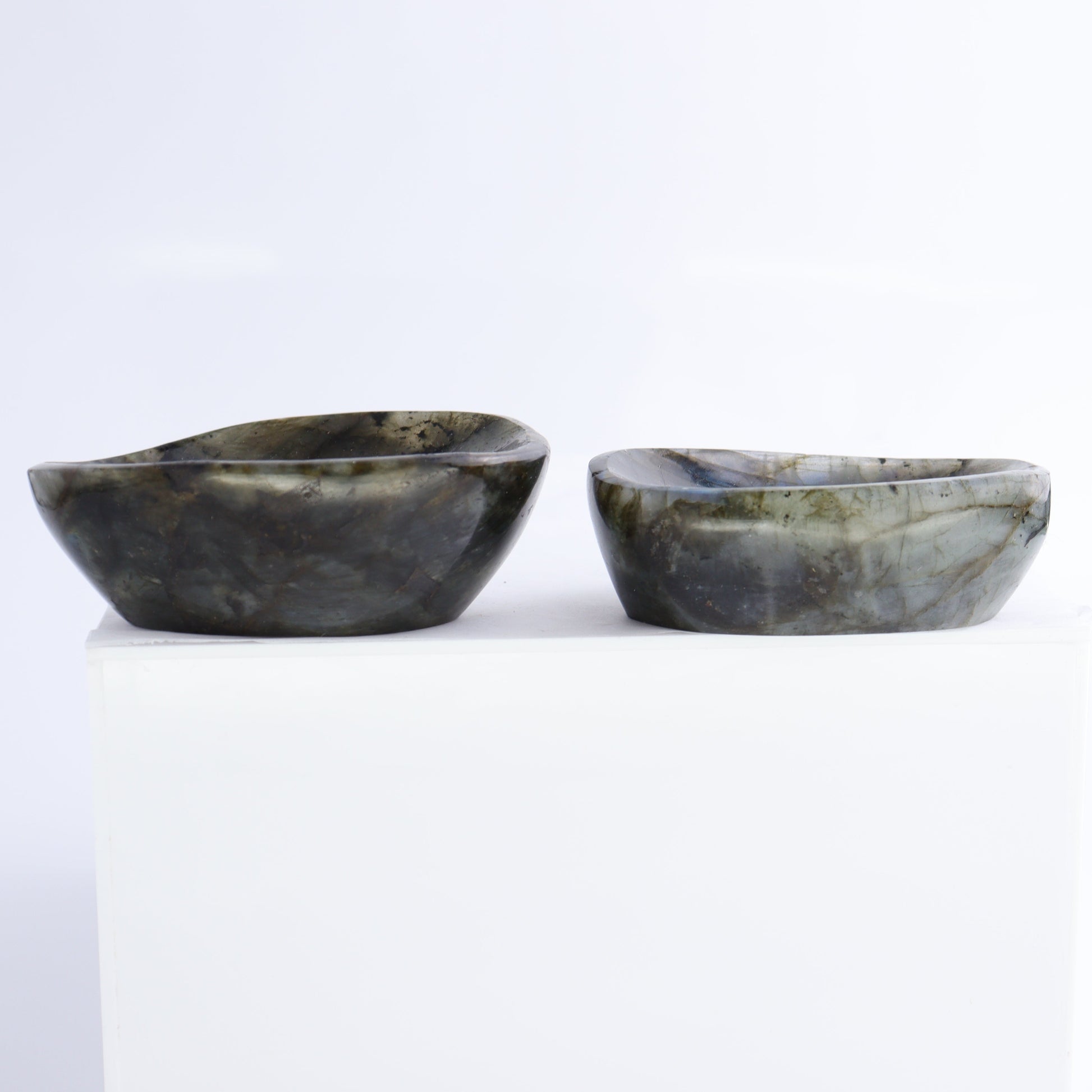 Labradorite Bowls Set of 10 - Expert Wholesale and Supplier of Wholesale Crystals & Bulk Gemstones, ["Bowls","Labradorite","Madagascar"]