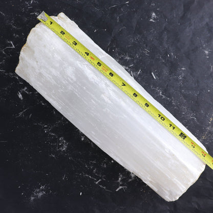 Selenite Logs Set of 2