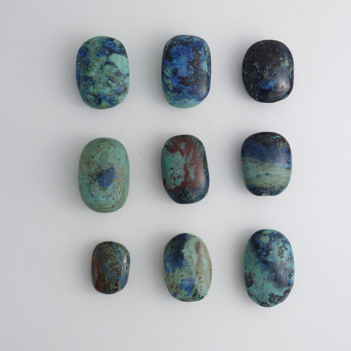 Azurita Palm Stones - Expert Wholesale and Supplier of Wholesale Crystals & Bulk Gemstones, ["Palm Stones"]