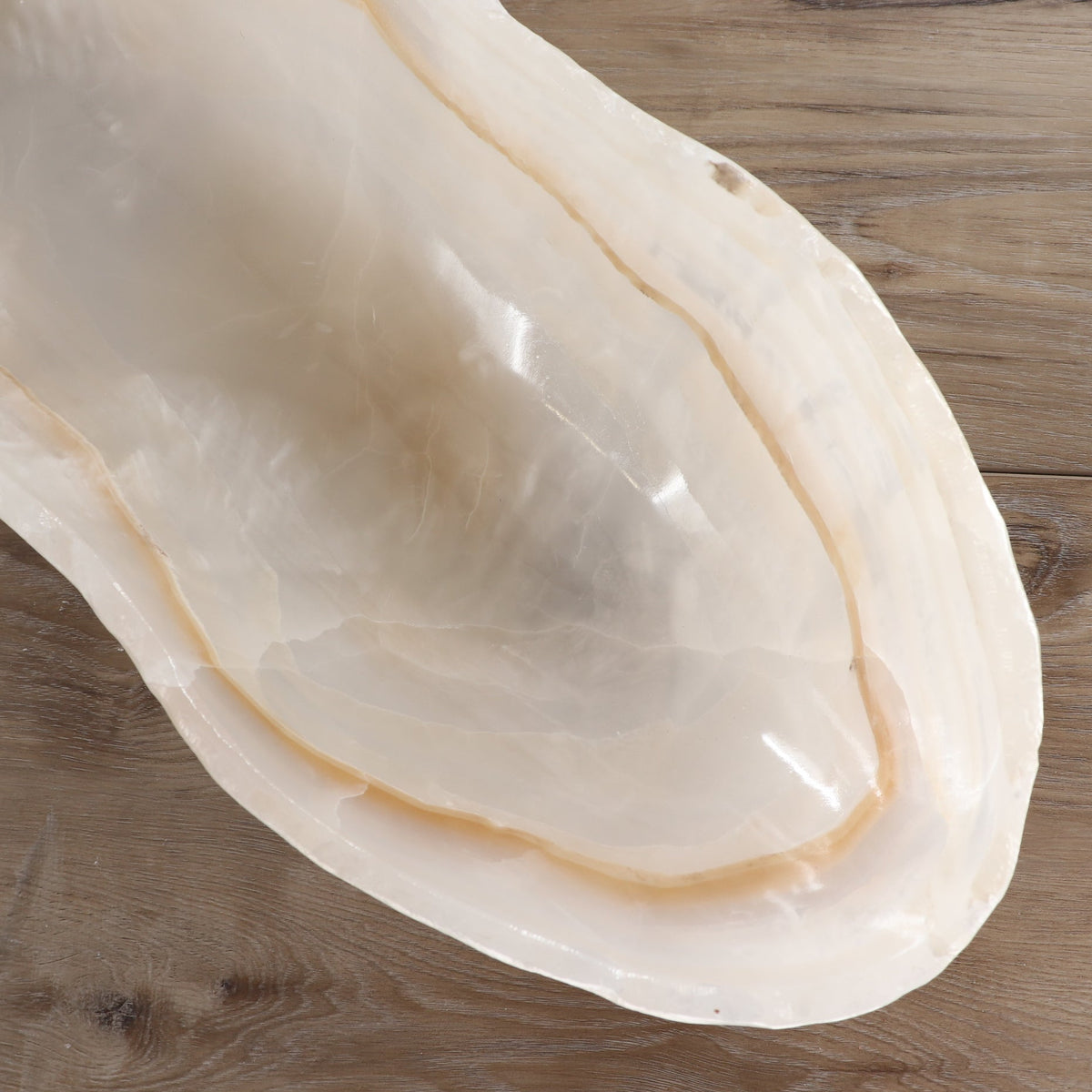 Mexican Onyx/Calcite Canoe Bowl 36"