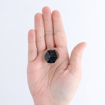 Black Tourmaline Roughs Set of 43