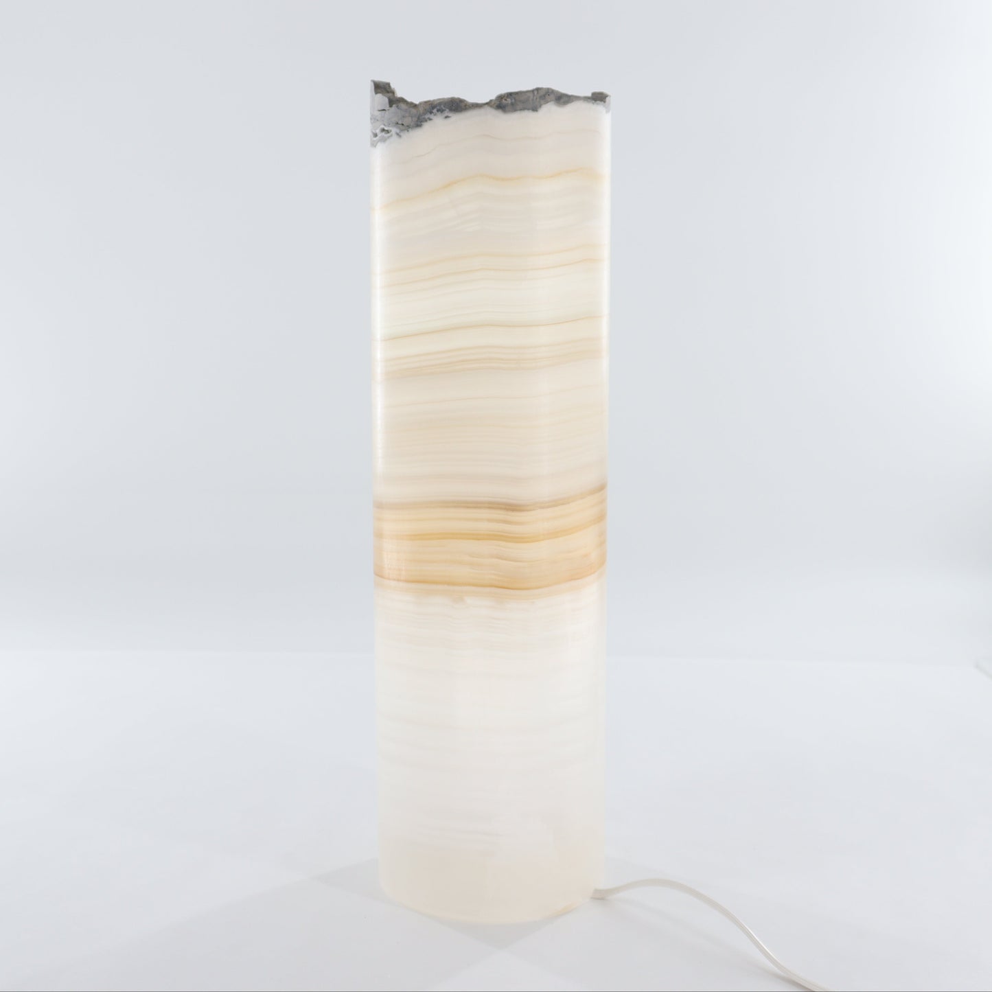 One Honey Onyx with Stone Edge Lamp Blind - Expert Wholesale and Supplier of Wholesale Crystals & Bulk Gemstones, ["Lamps","Mexico","onyx"]