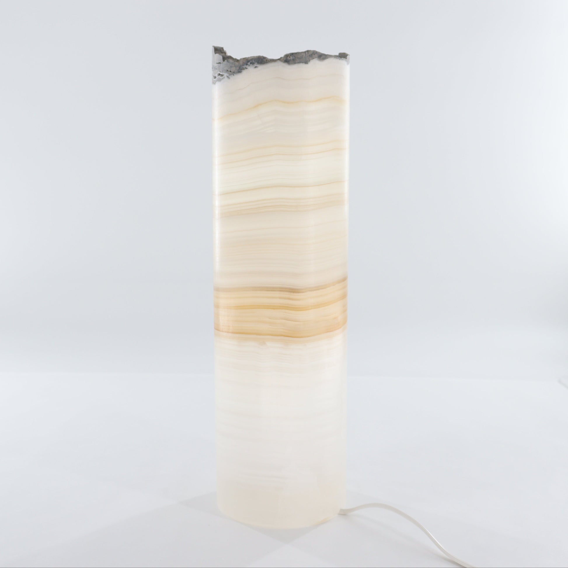 One Honey Onyx with Stone Edge Lamp Blind - Expert Wholesale and Supplier of Wholesale Crystals & Bulk Gemstones, ["Lamps","Mexico","onyx"]
