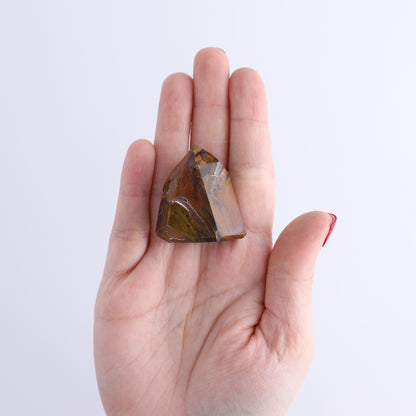 Tiger Eye Towers Set of 12 - Expert Wholesale and Supplier of Wholesale Crystals & Bulk Gemstones, ["Brazil","close_50","Tiger Eye","Towers"]