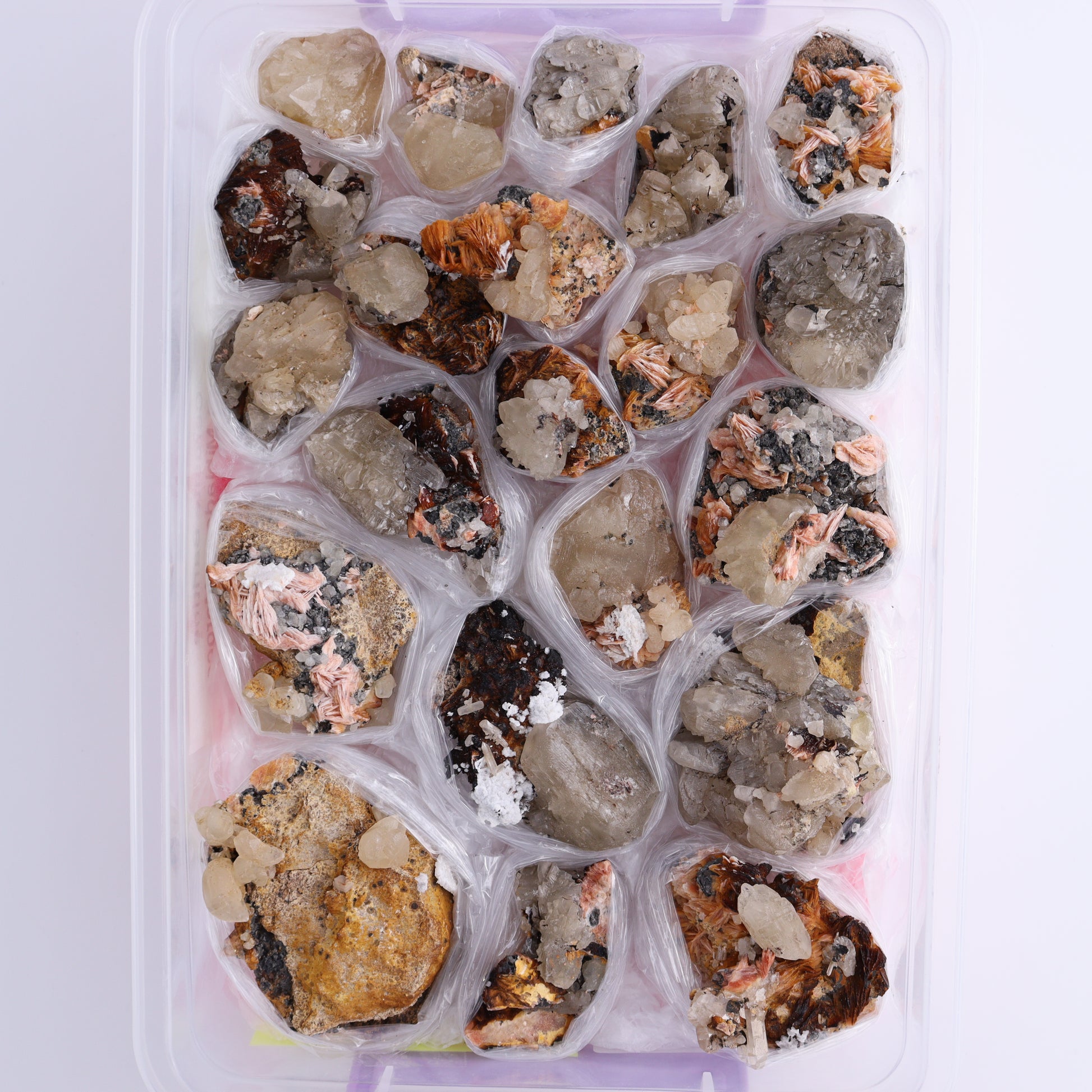 Cerussite Barite from Morocco Flat - Expert Wholesale and Supplier of Wholesale Crystals & Bulk Gemstones, ["Barite","Cerussite Barite","Clusters","Flats","Morocco"]