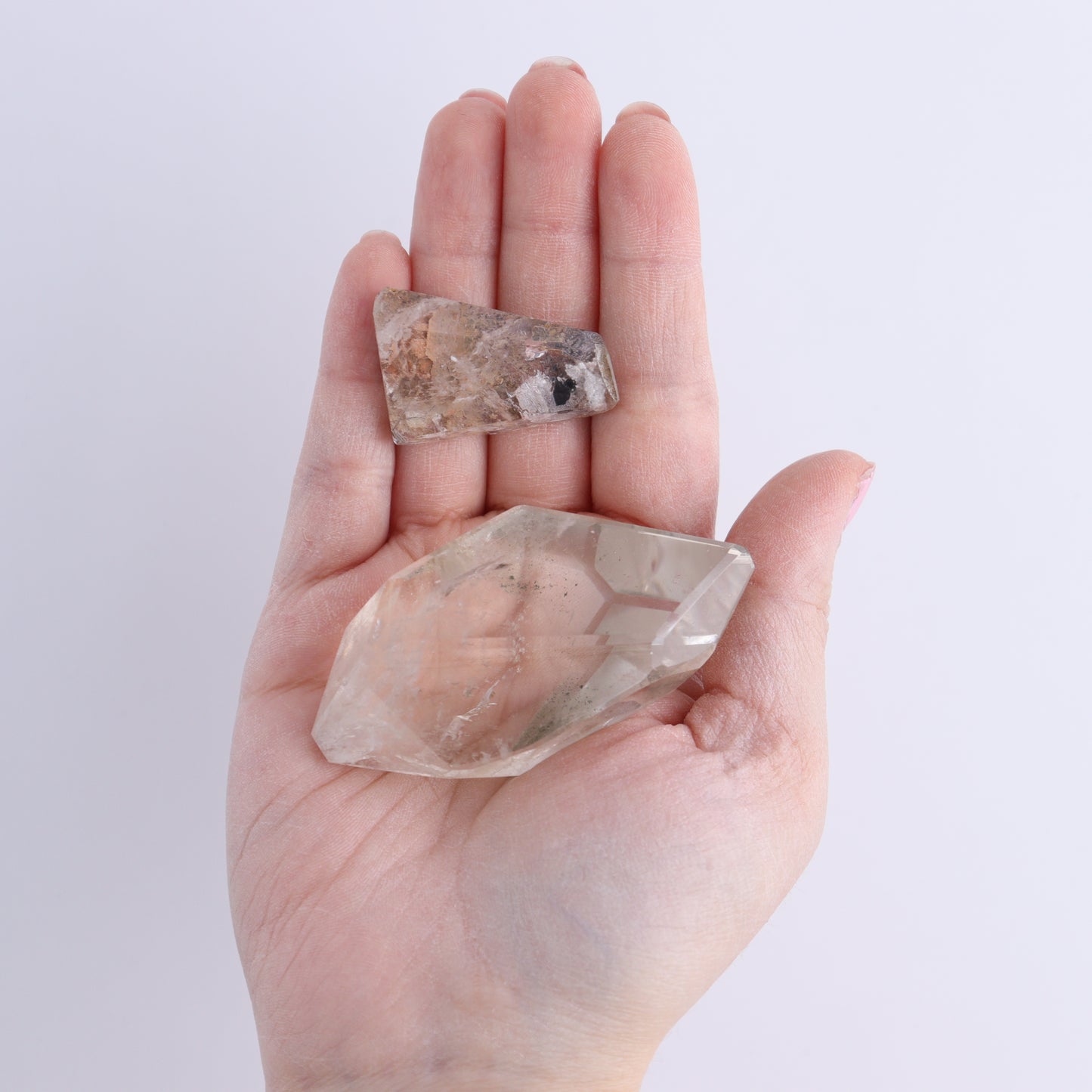 Garden Quartz Freeforms Set of 20 - Expert Wholesale and Supplier of Wholesale Crystals & Bulk Gemstones, ["Freeform","Freeforms","Garden Quartz","Quartz"]