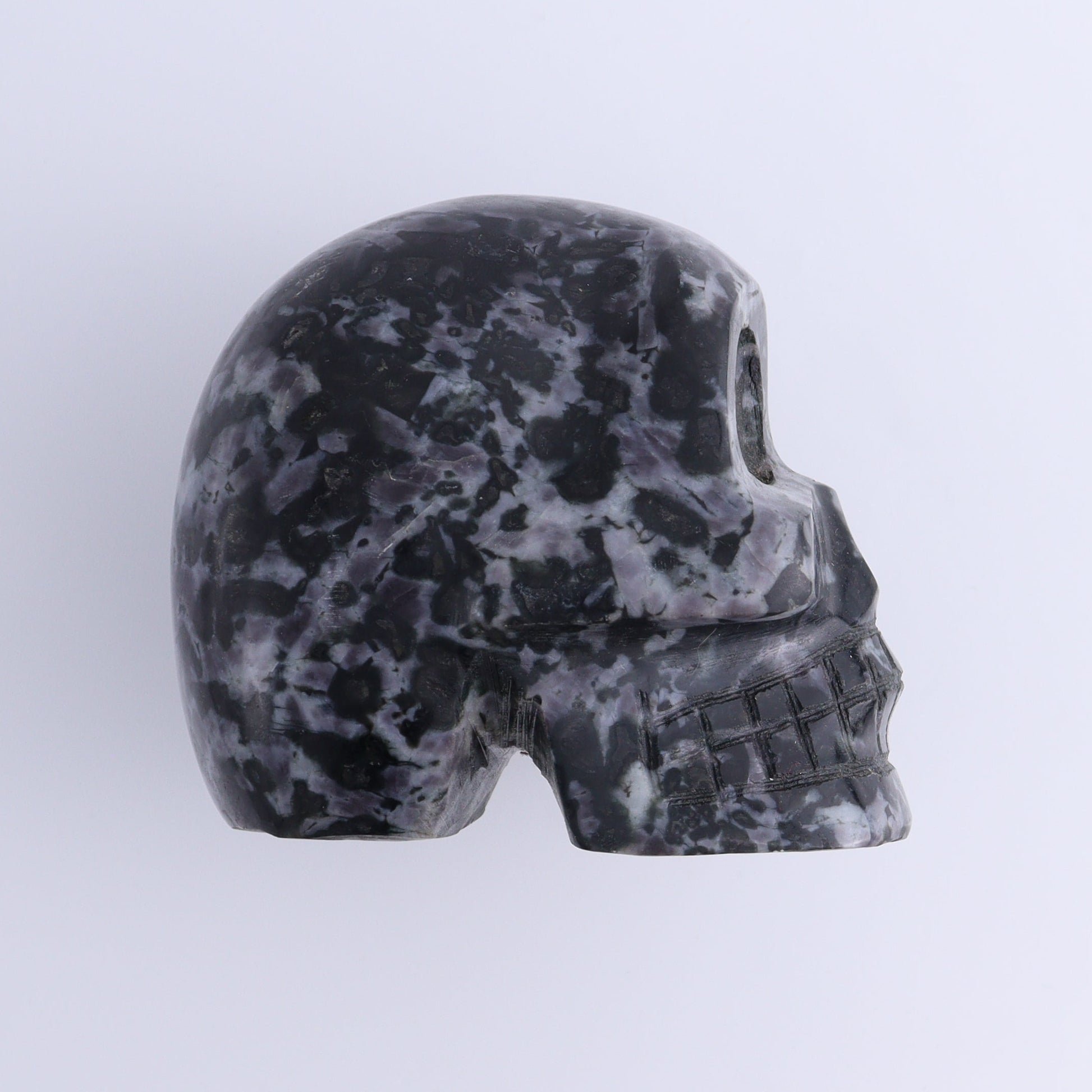 Indigo Gabbro Skull - Expert Wholesale and Supplier of Wholesale Crystals & Bulk Gemstones, ["Indigo Gabbro","Madagascar","Skulls"]
