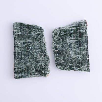 Seraphinite Slices Set of 6 - Expert Wholesale and Supplier of Wholesale Crystals & Bulk Gemstones, ["Russia","Seraphinite","Slices and Slabs"]