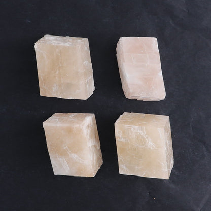 Pink Optical Calcite (Fluorescent) Set of 24 - Expert Wholesale and Supplier of Wholesale Crystals & Bulk Gemstones, ["Calcite","Mexico","Optical Calcite"]