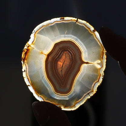 Iris Agate Slices Set of 9 - Expert Wholesale and Supplier of Wholesale Crystals & Bulk Gemstones, ["Agate","Iris Agate","Slices and Slabs"]