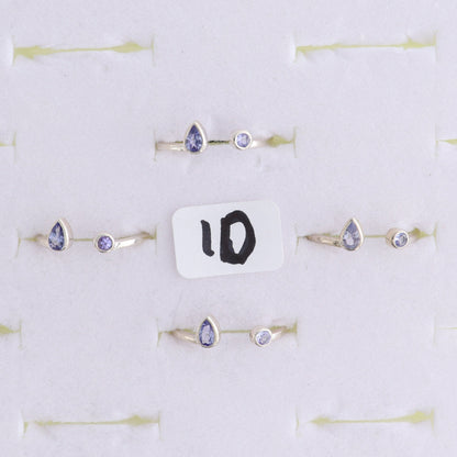 One Tanzinite Ring - Expert Wholesale and Supplier of Wholesale Crystals & Bulk Gemstones, ["India","Ring","sterling silver","Tanzinite"]