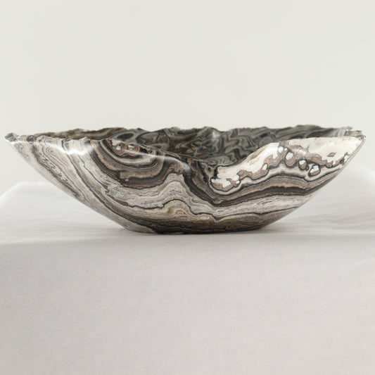 Zebra Onyx Bowl | Mi Esperanza Minerals | Supplier of Crystals and Onyx
