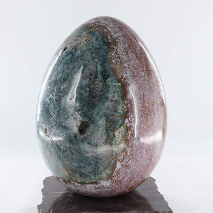 Large Ocean Jasper Egg (Stand NOT included)