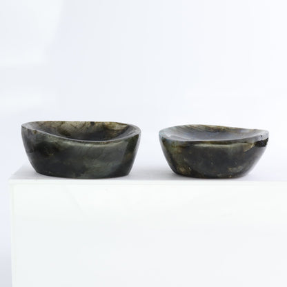 Labradorite Bowls Set of 10