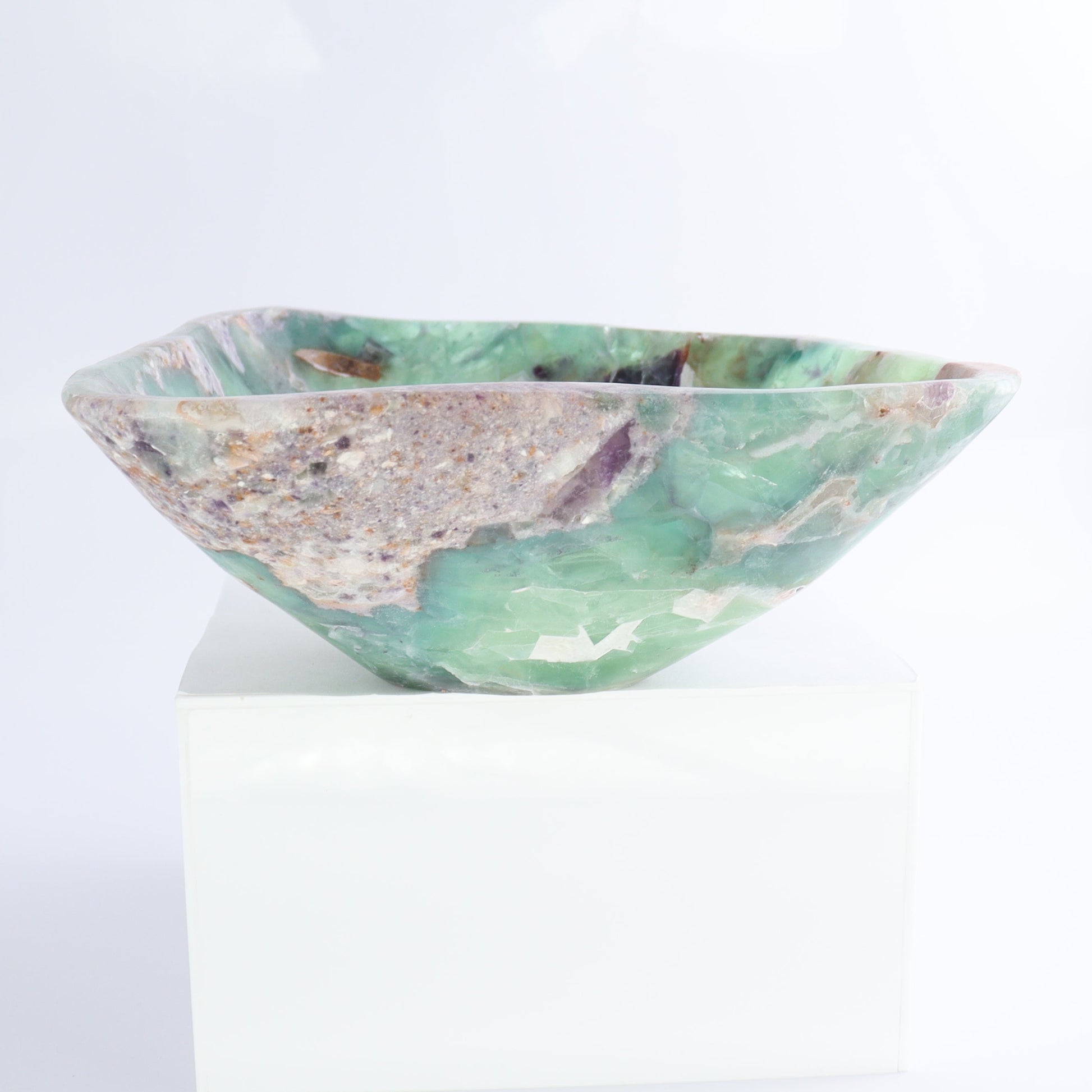 Fluorite Bowl - Expert Wholesale and Supplier of Wholesale Crystals & Bulk Gemstones, ["Bowls","Fluorite","Mexico"]