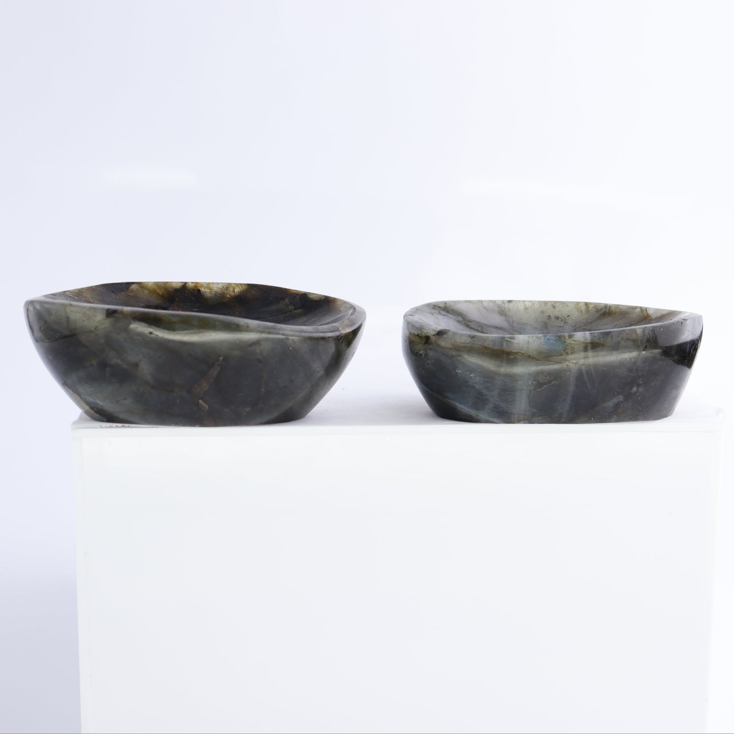 Labradorite Bowls Set of 10 - Expert Wholesale and Supplier of Wholesale Crystals & Bulk Gemstones, ["Bowls","Labradorite","Madagascar"]