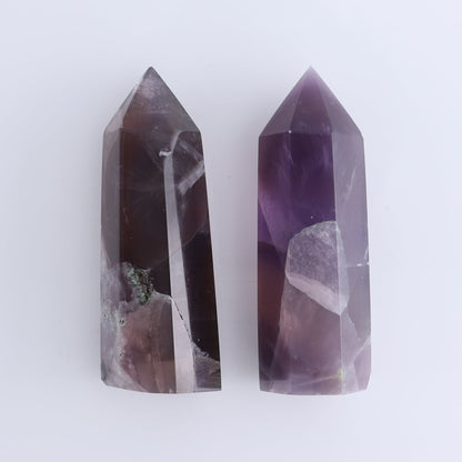 Lavender Fluorite Towers Set of 10