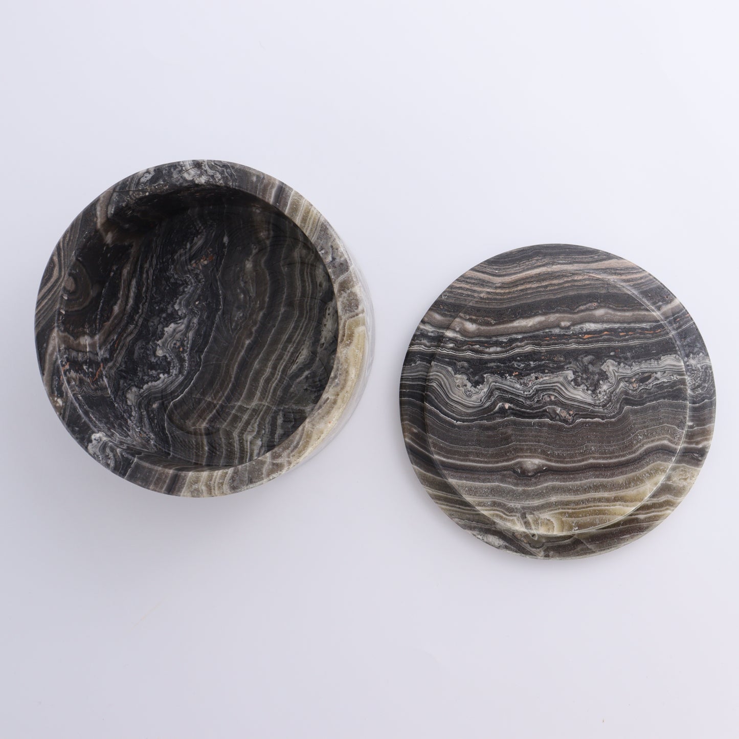 Onyx Basket Set of 2 - Expert Wholesale and Supplier of Wholesale Crystals & Bulk Gemstones, ["Baskets","Mexico","onyx"]