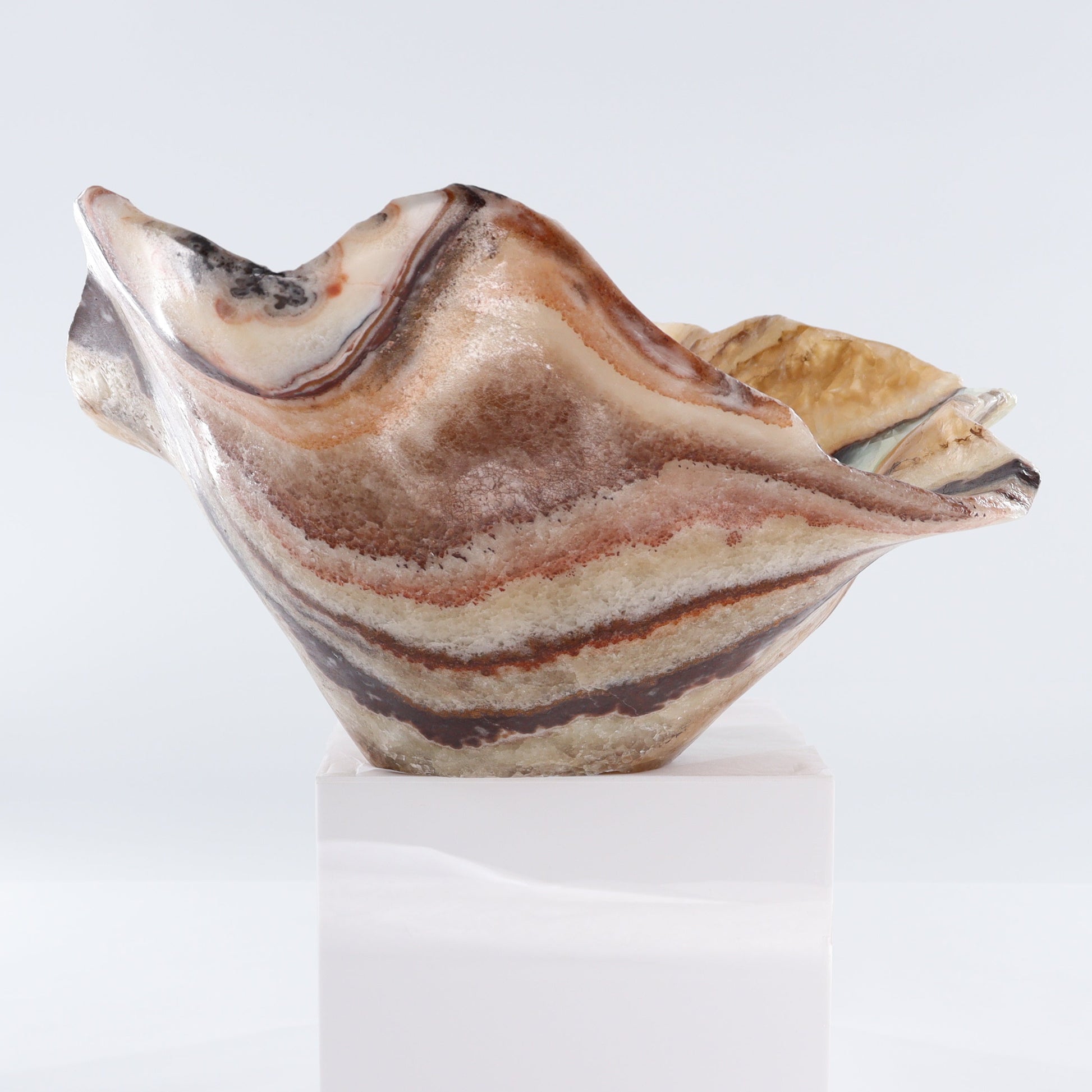 Mexican Onyx/Calcite Bowl - Expert Wholesale and Supplier of Wholesale Crystals & Bulk Gemstones, ["Bowls","Calcite","Mexico","onyx"]