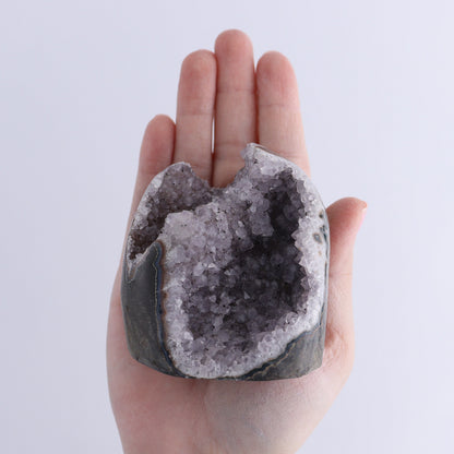Uruguay Amethyst Cut Base Set of 6 - Expert Wholesale and Supplier of Wholesale Crystals & Bulk Gemstones, ["Amethyst","Cut Base","Uruguay"]