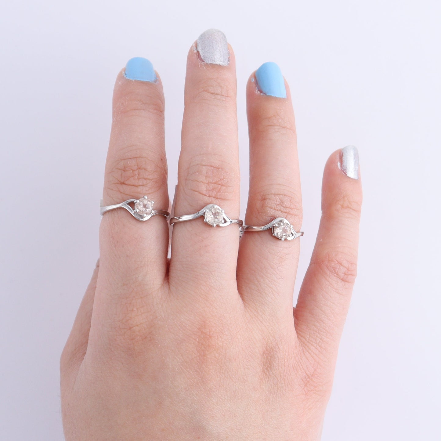 One Morganite Ring - Expert Wholesale and Supplier of Wholesale Crystals & Bulk Gemstones, ["India","Morganite","Ring","sterling silver"]