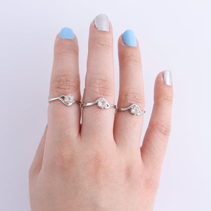 One Morganite Ring - Expert Wholesale and Supplier of Wholesale Crystals & Bulk Gemstones, ["India","Morganite","Ring","sterling silver"]