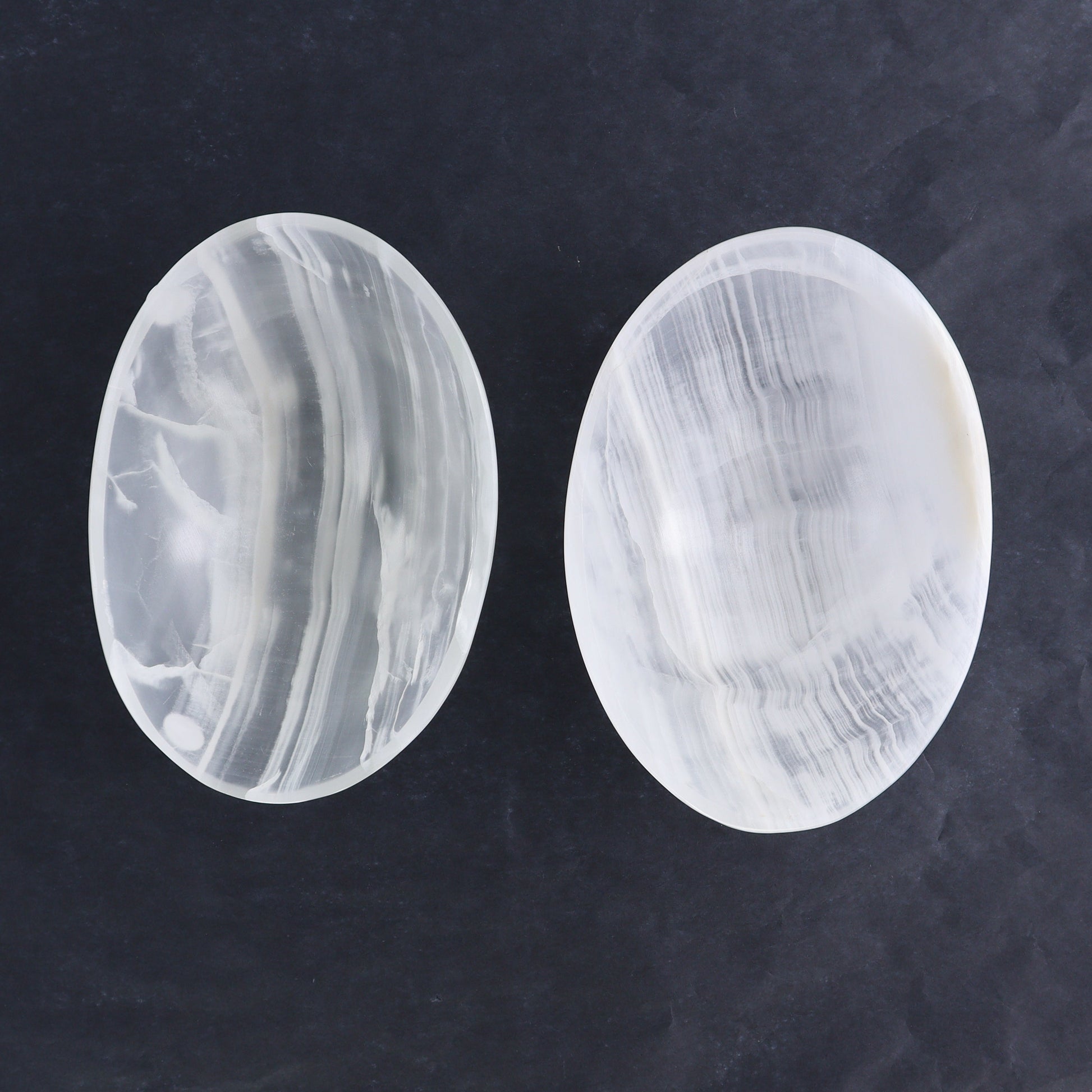 One Mexican Onyx/Calcite White Small Oval Bowl - Expert Wholesale and Supplier of Wholesale Crystals & Bulk Gemstones, ["bowl","Bowls","Calcite","Catalog Onyx","Decorative Dish","Mexico","onyx"]