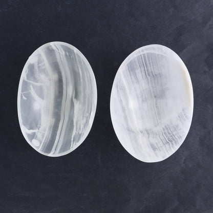 One Mexican Onyx/Calcite White Small Oval Bowl - Expert Wholesale and Supplier of Wholesale Crystals & Bulk Gemstones, ["bowl","Bowls","Calcite","Catalog Onyx","Decorative Dish","Mexico","onyx"]