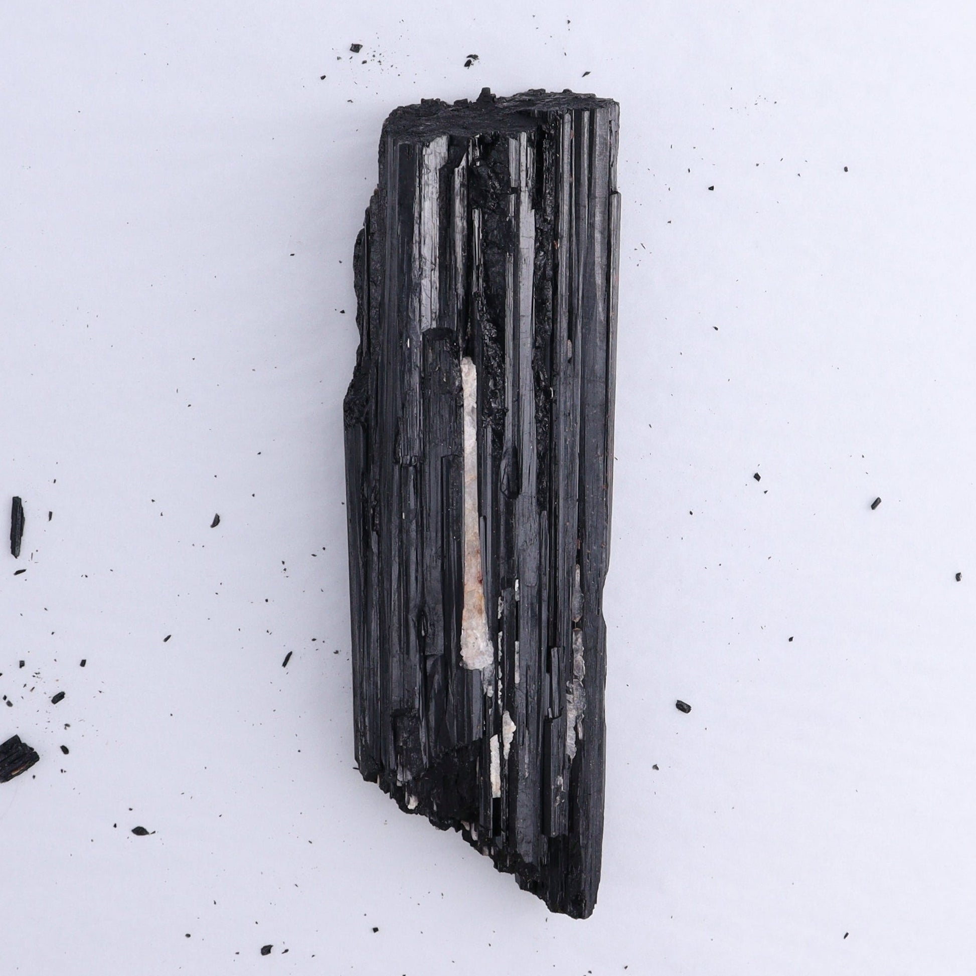 Black Tourmaline Log Set of 3 - Expert Wholesale and Supplier of Wholesale Crystals & Bulk Gemstones, ["Black Tourmaline","logs","Madagascar","Rough","Tourmaline"]