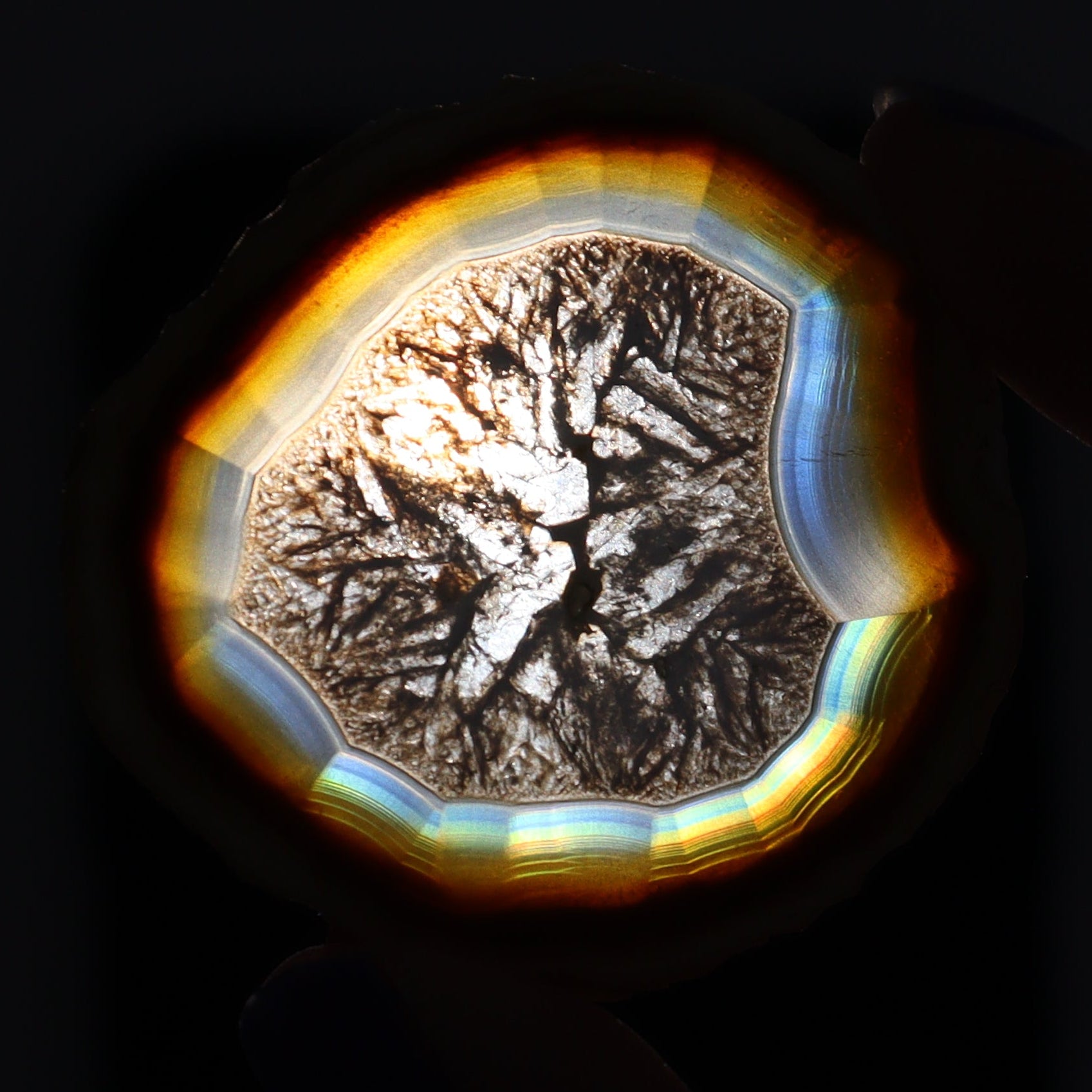 Iris Agate Slices Set of 6 - Expert Wholesale and Supplier of Wholesale Crystals & Bulk Gemstones, ["Agate","Iris Agate","Slices and Slabs"]