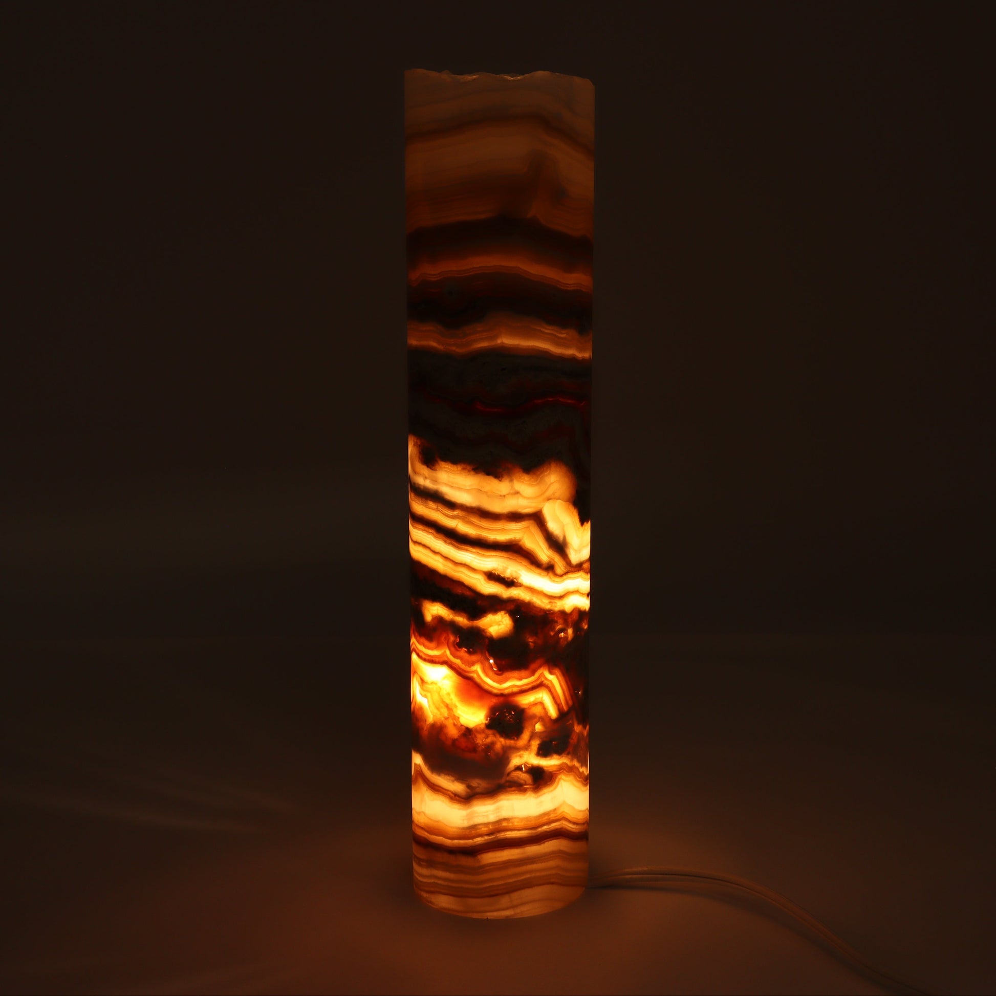 One Honey Rough Onyx Lamp Blind - Expert Wholesale and Supplier of Wholesale Crystals & Bulk Gemstones, ["Lamps","Mexico","onyx"]