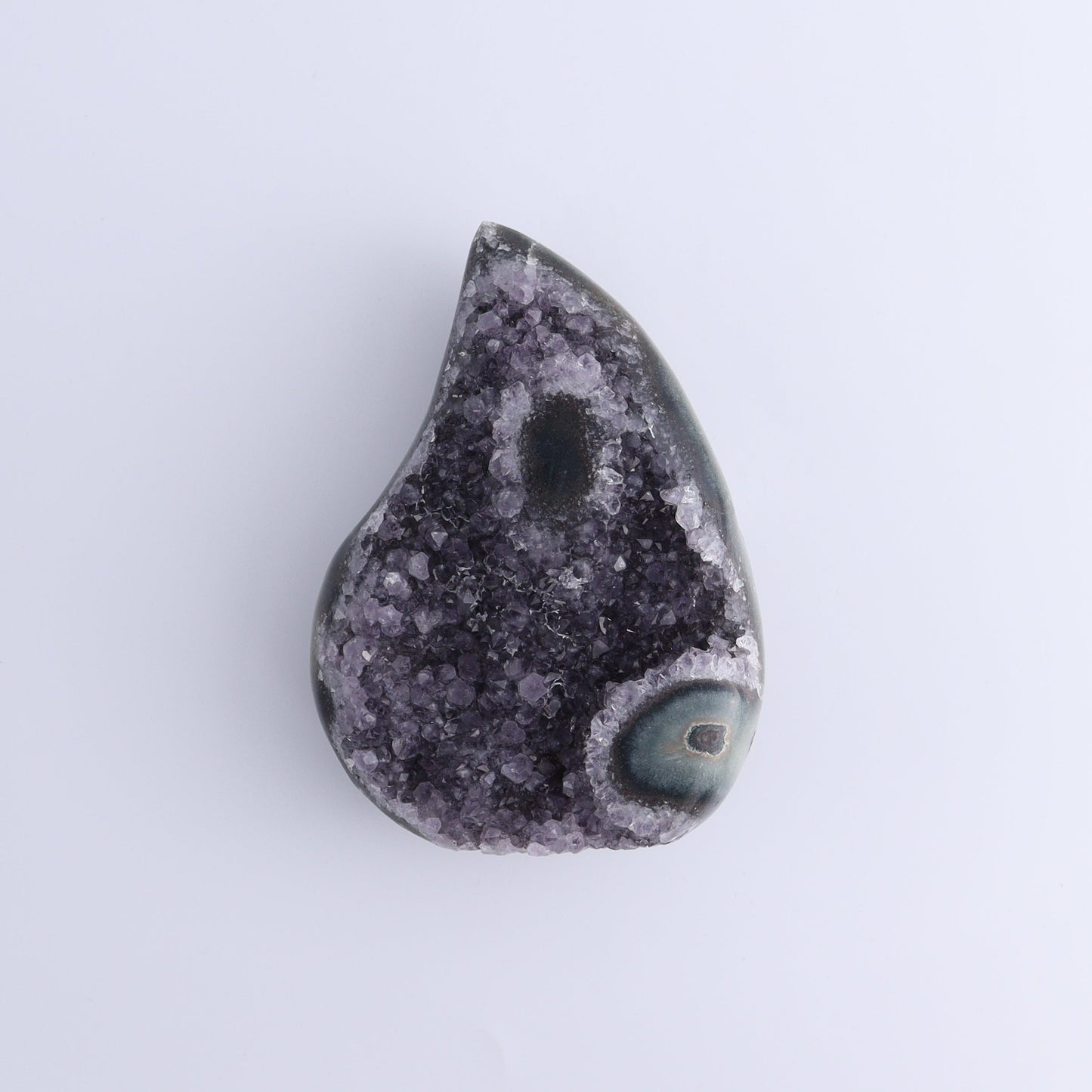 Uruguay Druzy Amethyst Flames Set of 3 - Expert Wholesale and Supplier of Wholesale Crystals & Bulk Gemstones, ["Amethyst","flames","Uruguay"]