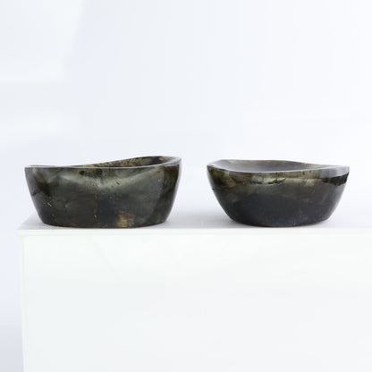 Labradorite Bowls Set of 10