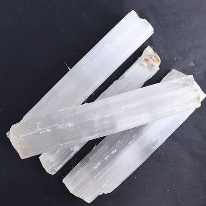 Selenite Logs Set of 4 - Expert Wholesale and Supplier of Wholesale Crystals & Bulk Gemstones, ["logs","selenite"]