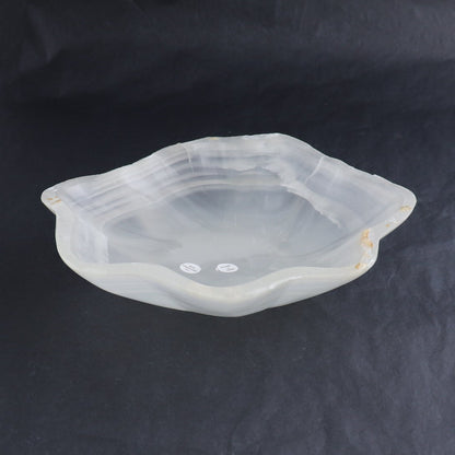 One Bowl Mexican Onyx/Calcite Wide White