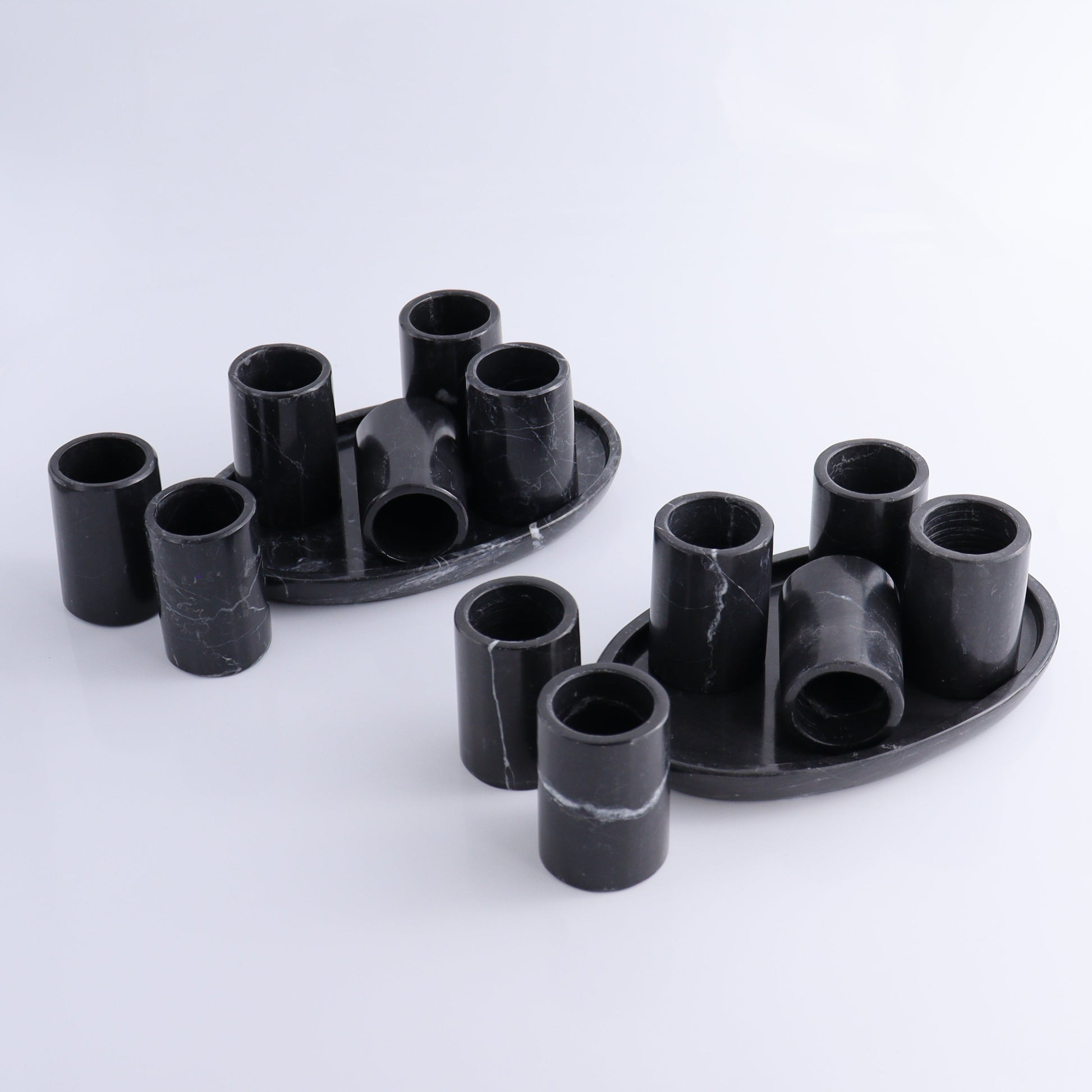 Black Marble Shot Glass Set - Expert Wholesale and Supplier of Wholesale Crystals & Bulk Gemstones, ["Black Marble","Marble","Mexico","Shot Glasses"]