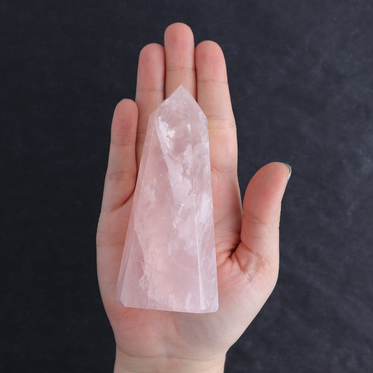 Rose Quartz Towers Set of 5