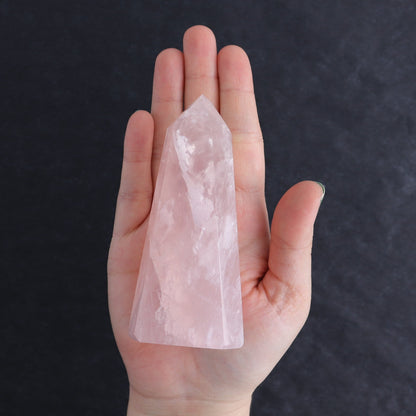Rose Quartz Towers Set of 5