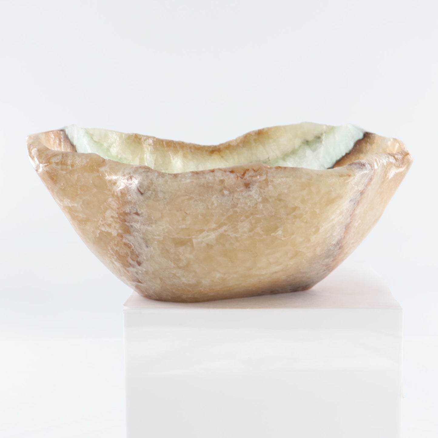 Mexican Onyx/Calcite Bowl 12"