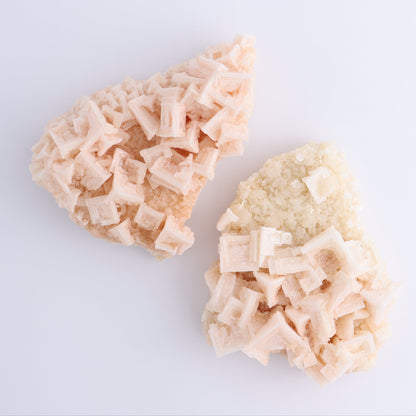 Halite on Trona from Owens Lake Set of 6 - Expert Wholesale and Supplier of Wholesale Crystals & Bulk Gemstones, ["California","close_30","Flats","Halite","halite on trona","Pink Halite","United States"]
