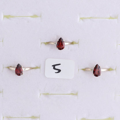 One Garnet Ring - Expert Wholesale and Supplier of Wholesale Crystals & Bulk Gemstones, ["Garnet","India","Ring","sterling silver"]