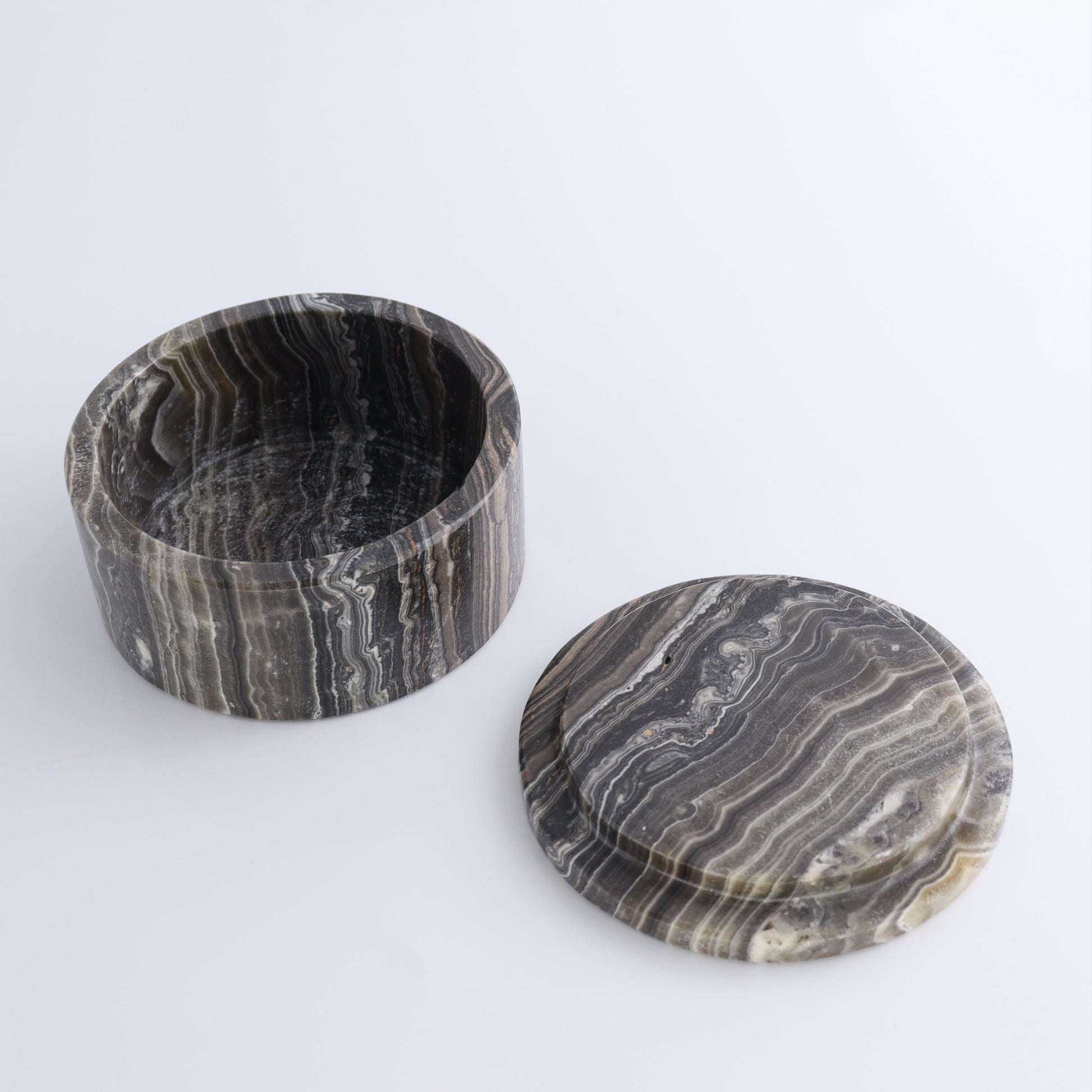 Onyx Basket Set of 2 - Expert Wholesale and Supplier of Wholesale Crystals & Bulk Gemstones, ["Baskets","Mexico","onyx"]