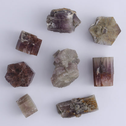 Purple Aragonite Set of 54 - Expert Wholesale and Supplier of Wholesale Crystals & Bulk Gemstones, ["aragonite","Purple Aragonite","Spain"]