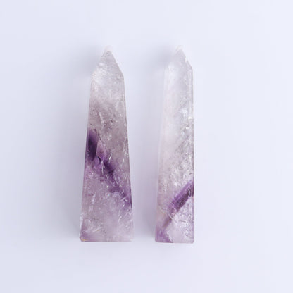 Amethyst Obelisks Set of 6 - Expert Wholesale and Supplier of Wholesale Crystals & Bulk Gemstones, ["Amethyst","Brazil","Obelisk"]