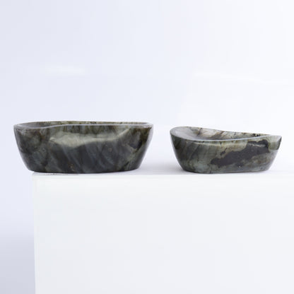 Labradorite Bowls Set of 10 - Expert Wholesale and Supplier of Wholesale Crystals & Bulk Gemstones, ["Bowls","Labradorite","Madagascar"]